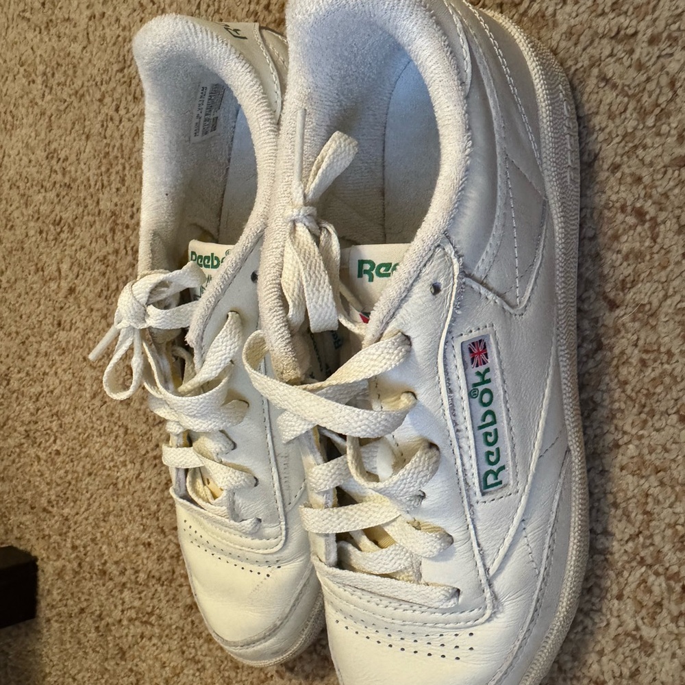 Reebok Club C 85 white sneakers